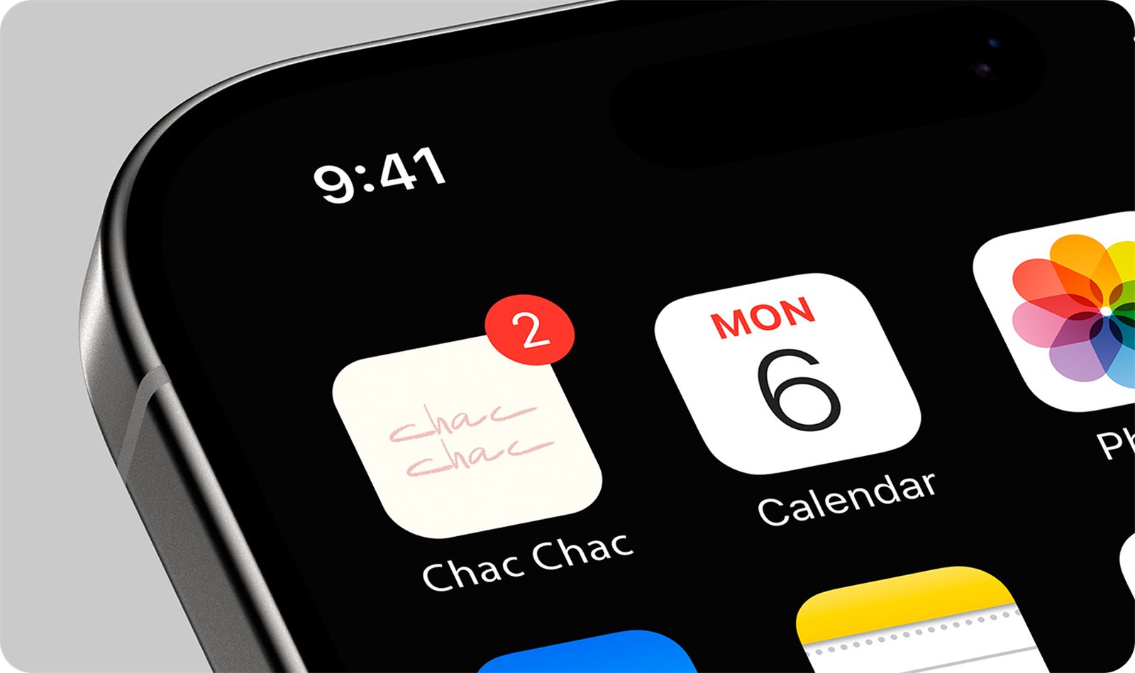 Chac Chac app icon on an iPhone home screen