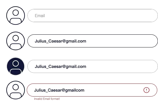 Input field states
