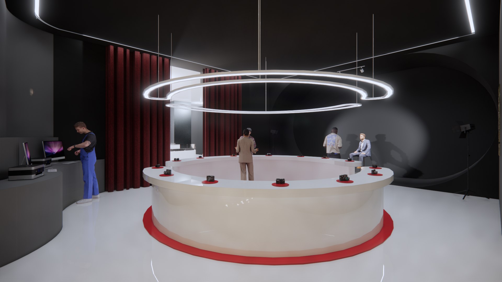 Studio ring counter