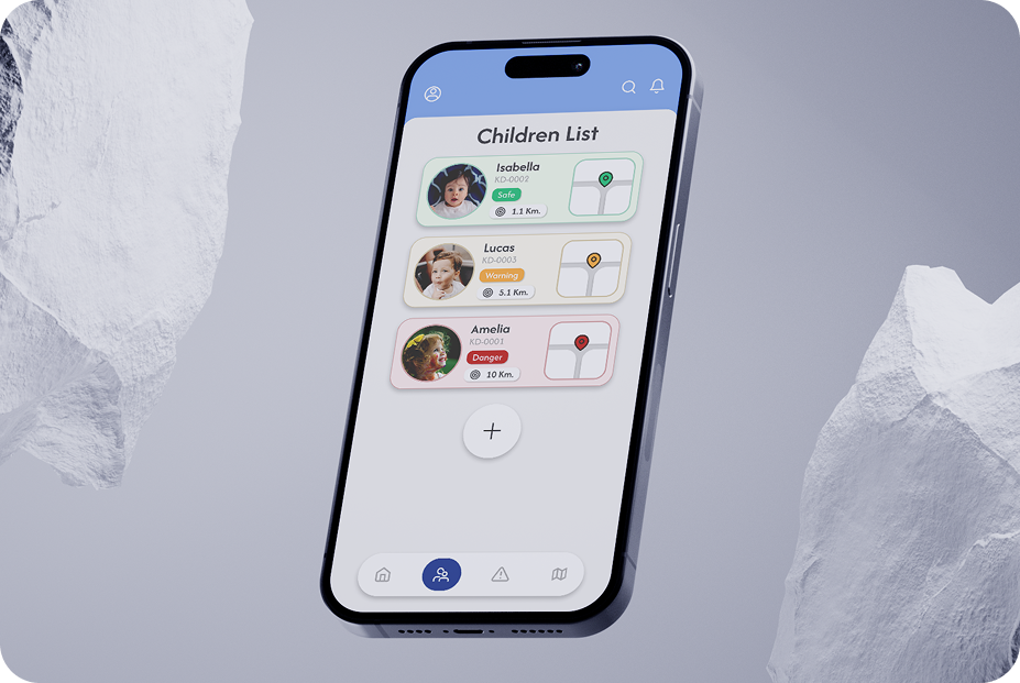 Children list screen