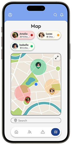 Map screen