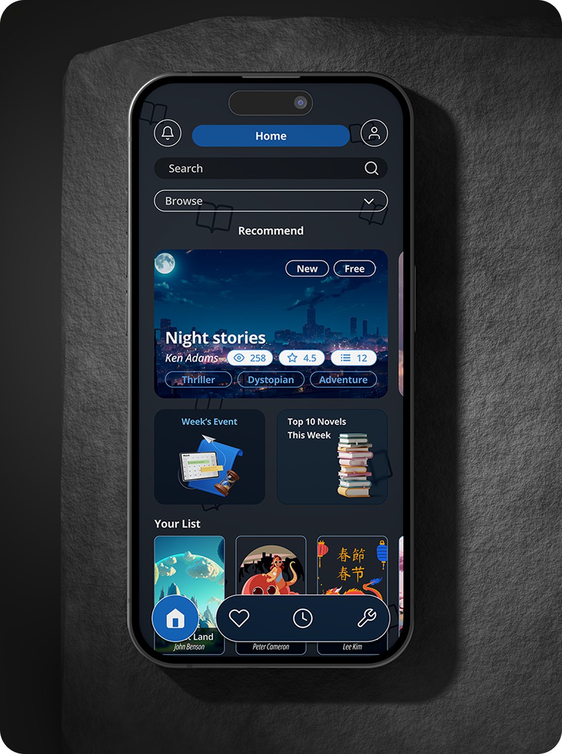 Night mode home