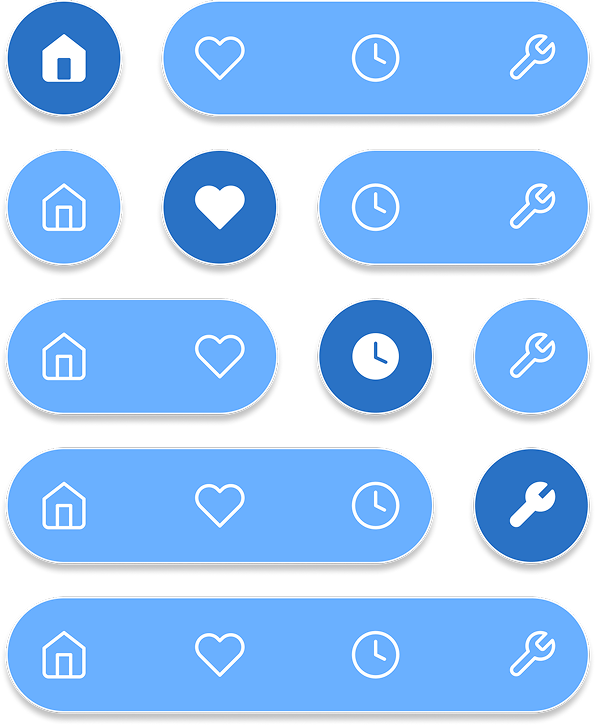 Tab bar states