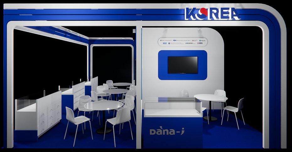 Side elevation render showing the dana-j bay